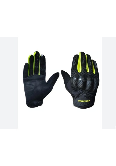 Motosiklet Eldiveni Yazlık Venom Vn-920 Xxl Beden Sarı-siyah