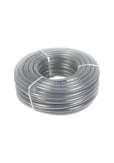 Telli Şeffaf Hortumu tip 2 (İç çap 38 mm) (1.1/2'') (50 Metre)