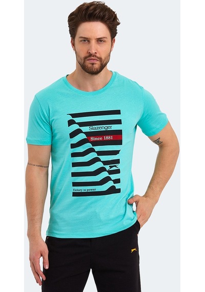 Slazenger KATELL IN Erkek Tişört Nane