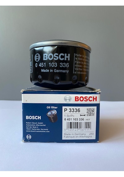 Bosch 0451103336 Yağ Filtresi Renault K9k Motor R9 Clio I Iı Megane Dacia Dokker Duster Lodgy Logan Sandero