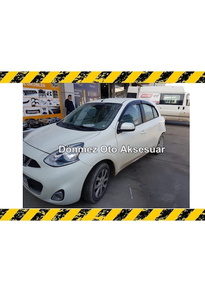 Nissan Micra Mügen Cam Rüzgarlığı 2011-2018 Arası 4 Lü Set N11.16201