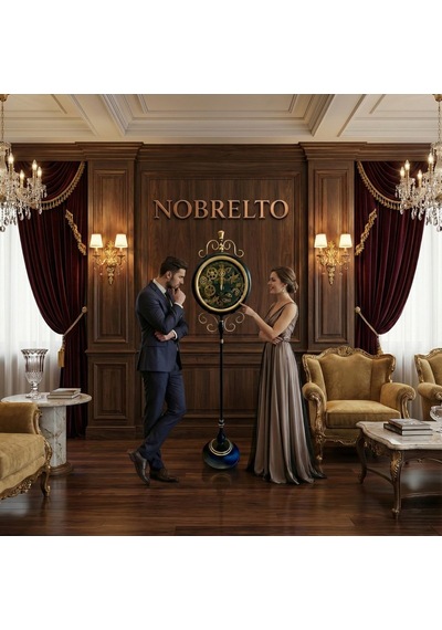 Nobrelto 3604 Luxury Serisi 180 Cm Dekoratif Ayaklı İskelet Saat