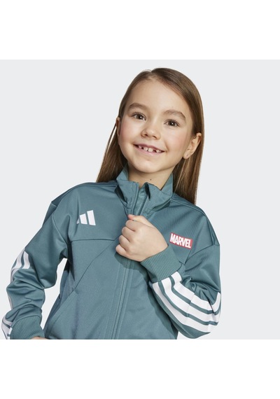 Adidas Jm0834 Lk Mrvl Sm Ts Çocuk Eşofman Takımı Yeşil