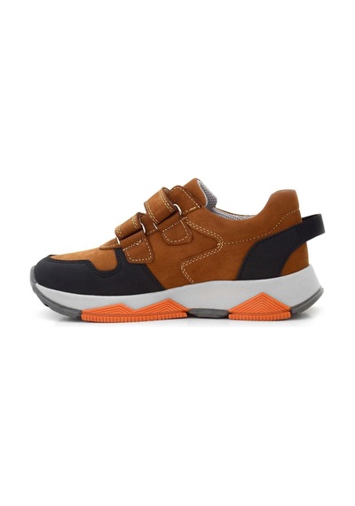 Ortopedikal 3880 Rakerplus Hakiki Deri Taba Çocuk Sneakers Spor Ayakkabı Cırtlı Taba