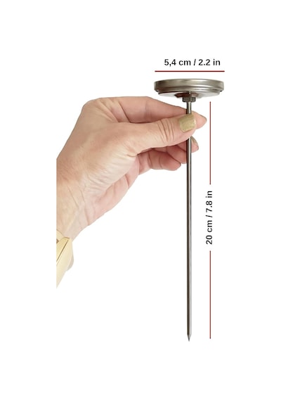 Aek-tech Kompost Toprak Termometresi 20cm Prob 0