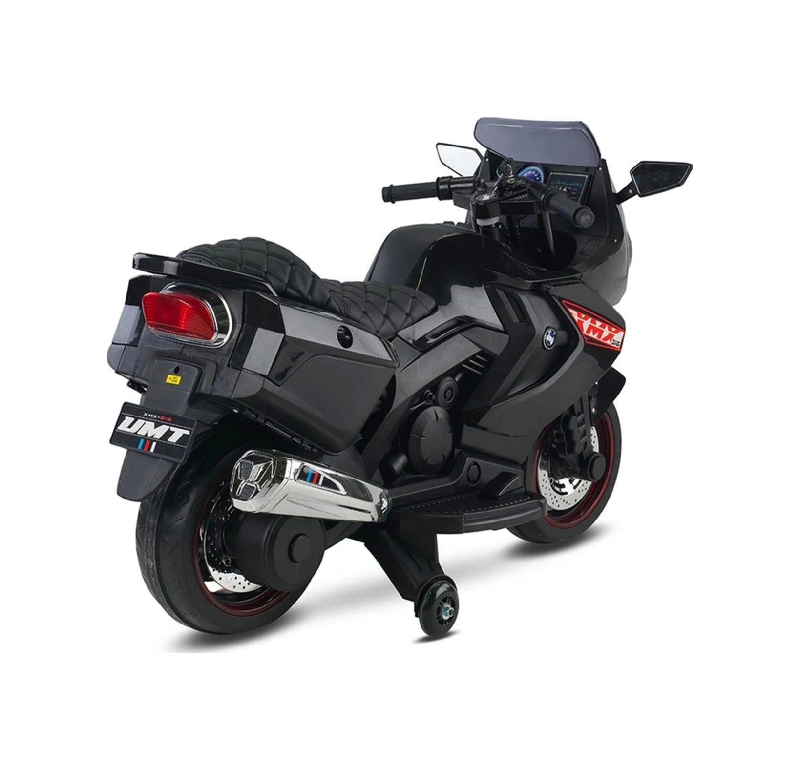 438 Xmx Akülü Motor 12 Volt Siyah