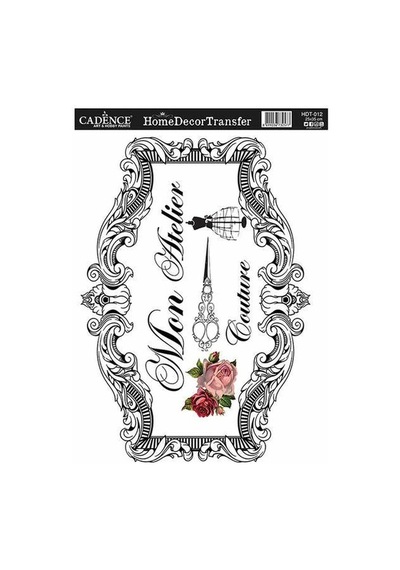 Cadence Home Decor Transfer 25x35 Cm. Hdt-012
