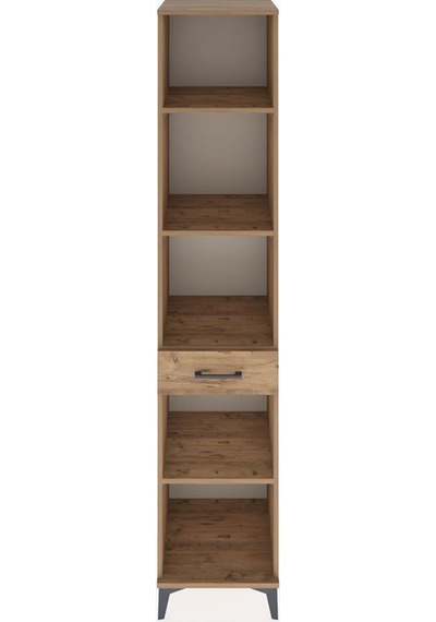 Hyperion Dolap 4 Raflı Tek Çekmeceli 44x44x221 Çam-çam Çam