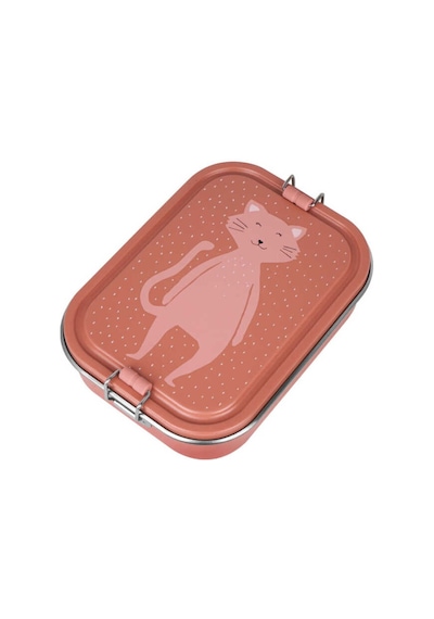Trixie 60-222 Klipsli Metal Beslenme Kutusu Büyük - Mrs. Cat Çok Renkli