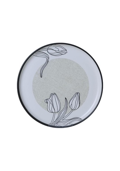 Shade Flowers Nordic Pasta Tabağı 22 Cm 6 Adet 21848 Çok Renkli