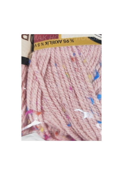 Favori Tweed Gül Kurusu El Örgü İpi 3 Adet - Renk: 001a