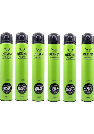Redist Full Force Keratin Complex Saç Spreyi 6 x 400 ML