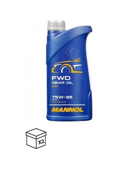 Mannol MN8101-1 FWD Getrıebeoel Sae 75-W 85 Apı GL-4 Şanzıman  Yağı 2 x 1 L