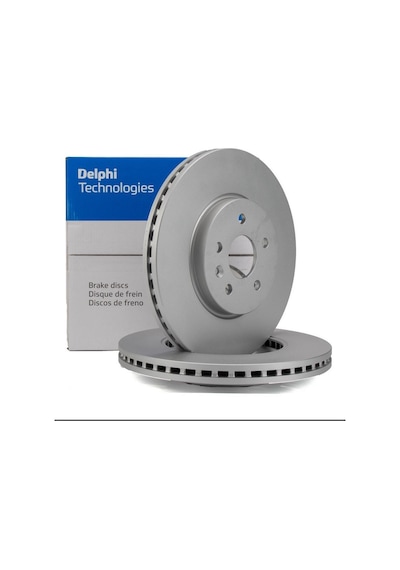 Ford Fiesta Ön Fren Diski 2002-2008 Delphi Takım 2 Adet 258mm