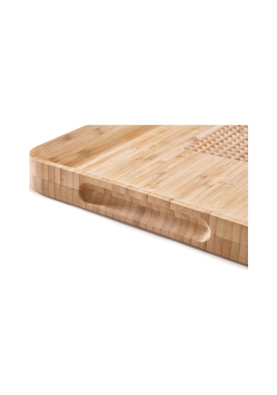 Cut&carve Plus Büyük Bambu Kesme Tahtası, Bambu