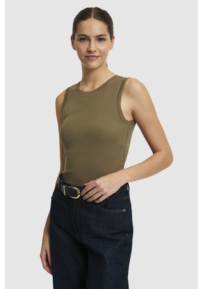 U.s. Polo Assn. Kadın Haki Tişört Basic 50323534-vr027
