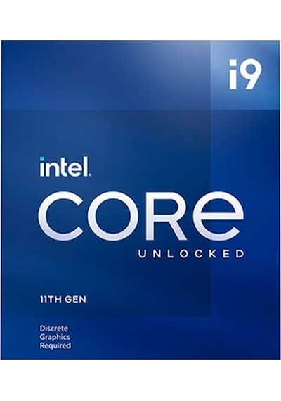 Intel Core i9-11900KF BX8070811900KF 3.5 GHz LGA1200 16 MB Cache 125 W Box İşlemci