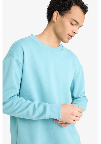 Defacto Boxy Fit Bisiklet Yaka Baskılı Sweatshirt X8282az25augn203 Yeşil Defacto Boxy Fit Bisiklet Yaka Baskılı Sweatshirt X8282az25augn203 Yeşil