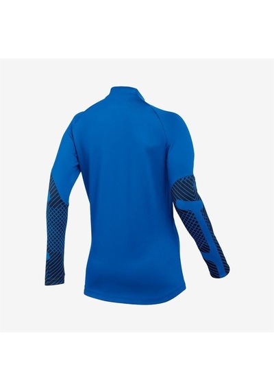 Nike W Nk Df Strk Drill Top K Kadın Eşofman Üstü Mavi