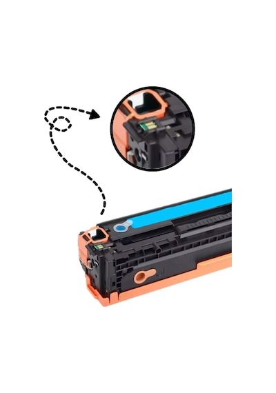 Hp 203x Cf542x Uyumlu Toner Sarı 2.500 Sayfa Yüksek Kapasite M254 M280 M281 Lbp621 Lbp623 Cf540