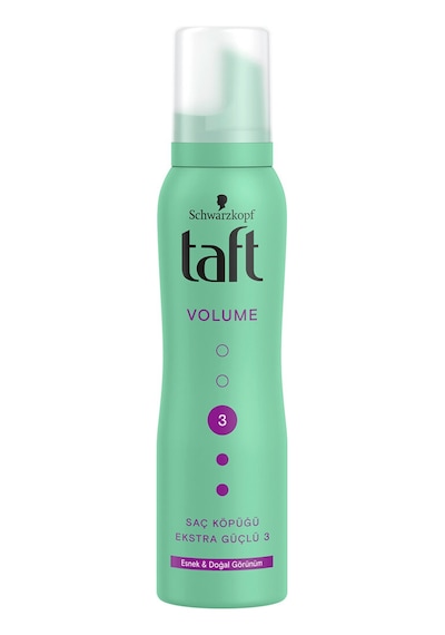 3 Adet Taft Saç Köpüğü 150 Ml No 3 Extra Hacim