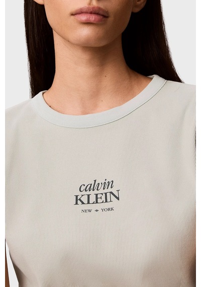 Calvin Klein Bayan T Shirt Lv047f240g 3q0 Mint