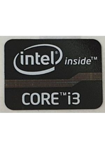 OEM inside Core i3 Siyah Sticker Etiket D59