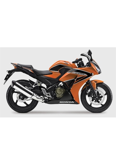 Honda Cbr250R 2017 Turuncu Sol Grenaj Sticker