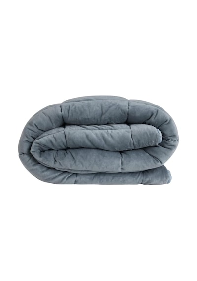 Tr Çift Kişilik Çift Taraflı Welsoft Comforter Yorgan Seti, Mavi, 195x215 Cm Genel