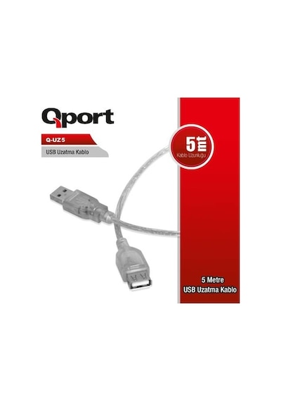 Qport Q-Uz5 5 Metre Usb Uzatma Kablosu