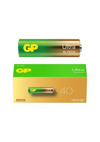 Gp Ultra Alkaline Aaa Lr03 İnce Kalem Pil 40'lı Paket G-tech