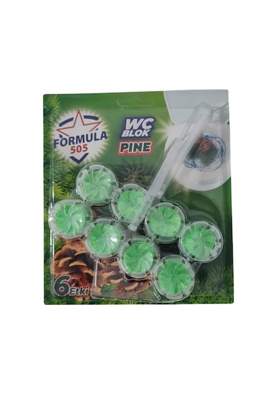 Formula 505 Klozet Koku Giderici Bloğu Çam 2 50 Gr 24'li Paket