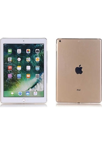 Ceponya Apple Uyumlu iPad  9.7 2017 Kılıf Tablet Süper Silikon