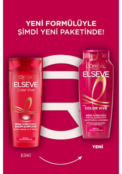 ELSEVE Color Vive Renk Koruyucu Bakım Şampuanı  300 ml