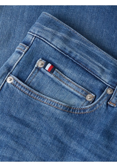 Tommy Hilfiger Erkek Bleecker Slim Fit Indigo Kot Pantolon İndigo