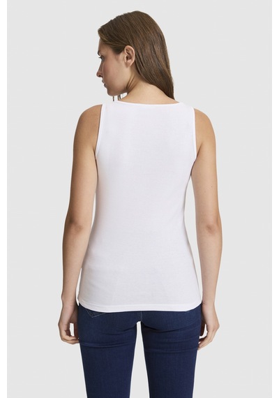 U.S. Polo Assn. U.s. Polo Assn. Kadın Beyaz Tişört Basic 50321790-vr013