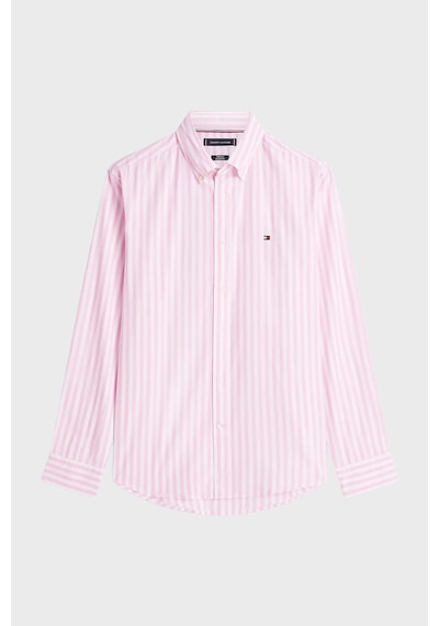 Tommy Hilfiger Erkek Gömlek Mw0mw42440 0d1 Pembe-beyaz Pembe-beyaz