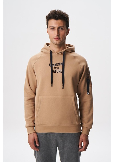 AR-MA Arma Erkek Regular Fit Koldan Cepli Kapşonlu Sweatshirt 001