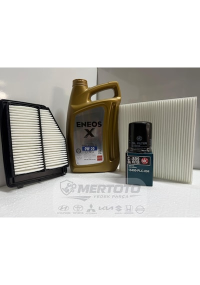 Honda Fb7 0w-20 Yağ - Polen - Hava Bakım Seti 0w-20 Yağ - Polen - Hava Bakım Seti