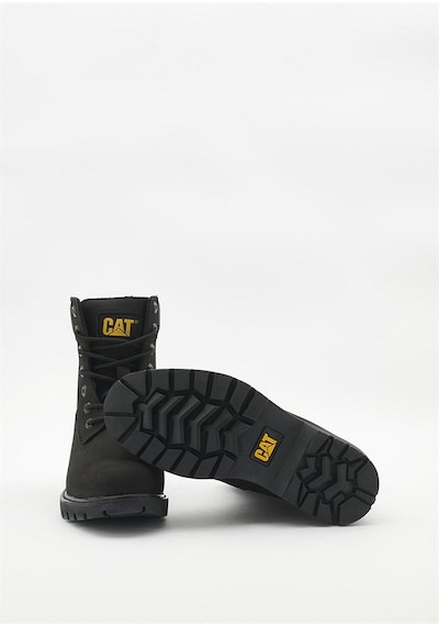 Caterpillar Clovis Black Nubuk Kadın Bot Siyah