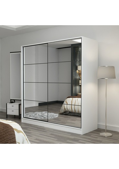 Minarmobilya Minar Kale210Y 2K Sürgülü Dlp 220G Cm - Byz Aynalı