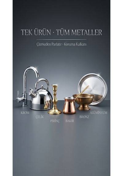 Gard Metal Parlatıcı & Bakım Cilası 125 ML