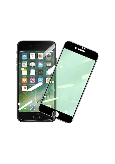 Ally İphone 8 Plus 7 Plus Anti -blue Green Light Göz Korumalı Tempered Full Ekran Koruyucu- 5775