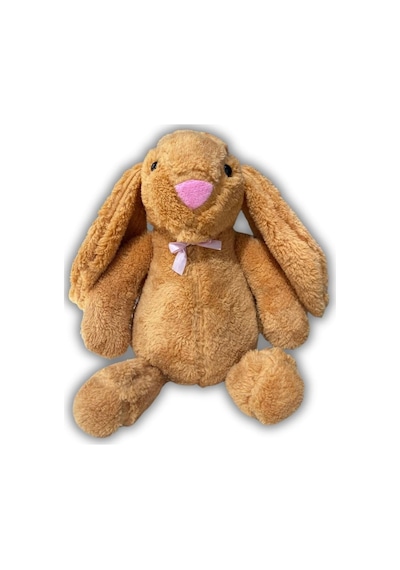 Uyku Arkadaşım Uzun Kulak Bunny Peluş Tavşan 65 Cm Kahverengi