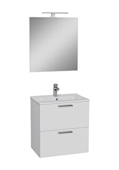 VitrA Mia Banyo Dolap Seti 60 Cm Beyaz VitrA Mia Banyo Dolap Seti 60 Cm Beyaz