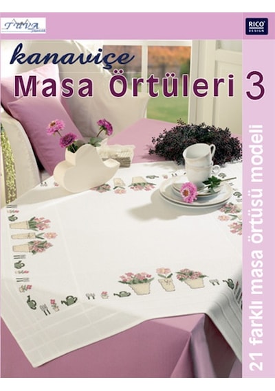 Kanaviçe Masa Örtüleri 3- Tuva Tekstil