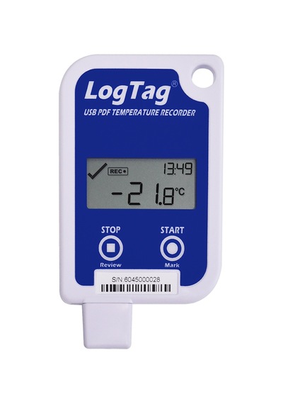 Logtag Utrıd-16r Ekranlı Çok Kullanımlık Sıcaklık Kayıt Cihazı Değiştirilebilir Pil