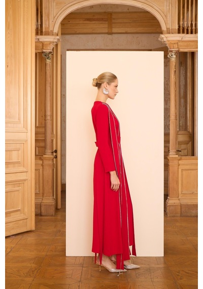 Senna Tease Dress Kırmızı Kırmızı