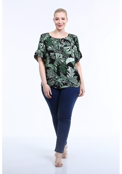 Myline Kolları Volanlı Bluz (501580131)