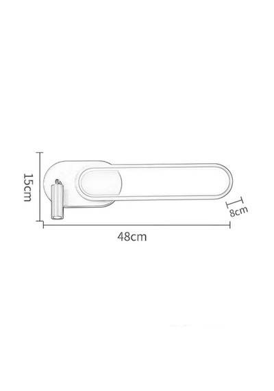 Solena Spotlu Led Aplik Ra-aplk-3546-52-02 Siyah